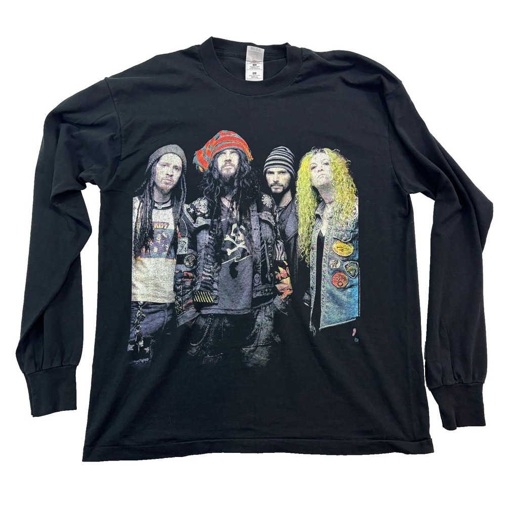 VTG 1995 White Zombie l/s T-Shirt Black Band‎ Rob Made in USA Original Grunge